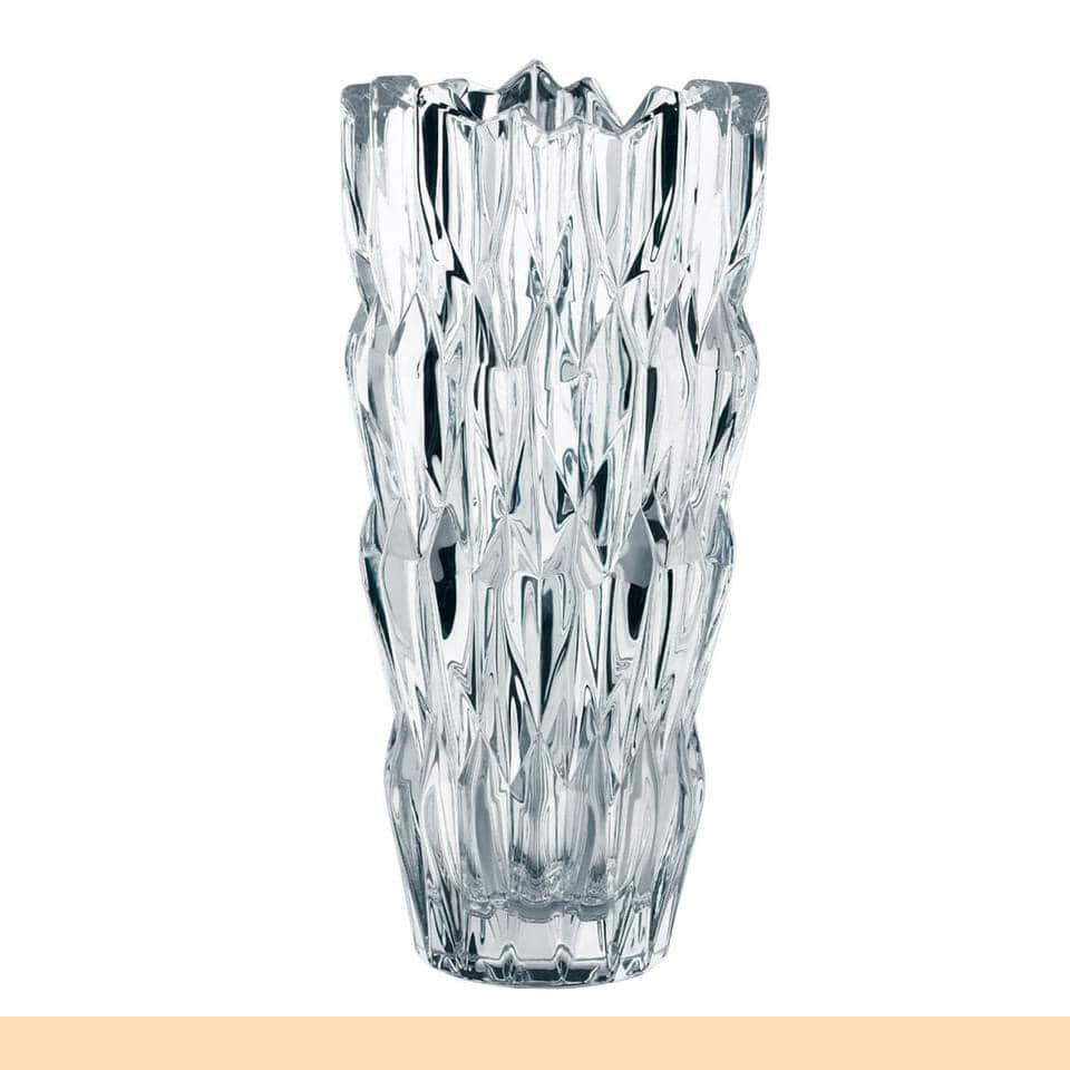 Lọ Hoa Pha Lê Nachtmann Quartz 88332 VASE, Cao 26cm, Lọ Thủy Tinh Cao CấpTrang Trí Phòng Khách, Nhập Đức