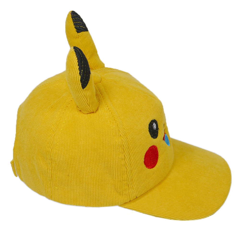 Nón kết Pikachu cho bé yêu từ 3 đến 7 tuổi, chất liệu vải nhung tăm mềm mại, dễ dàng tăng giảm size đầu - Hạnh Dương