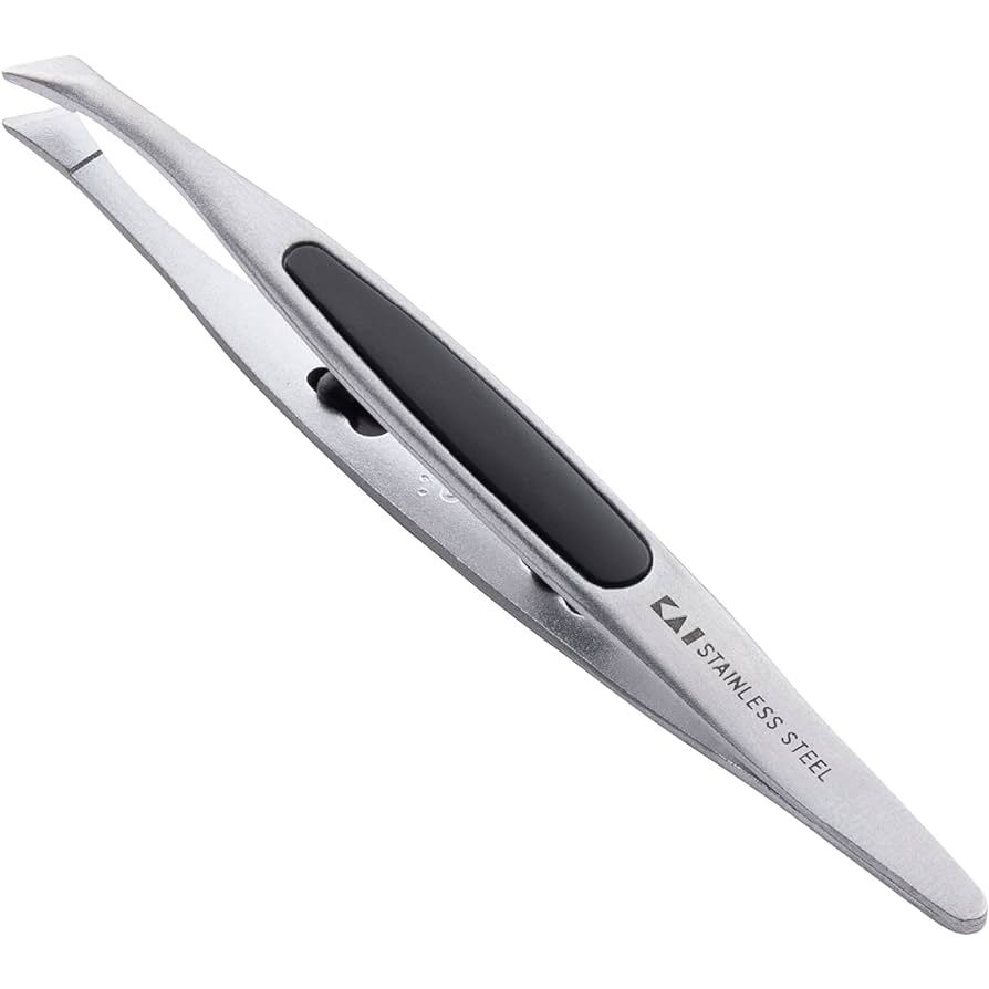 Nhíp Nhổ Lông Mày Làm Từ Thép Không Gỉ Kai HK0425