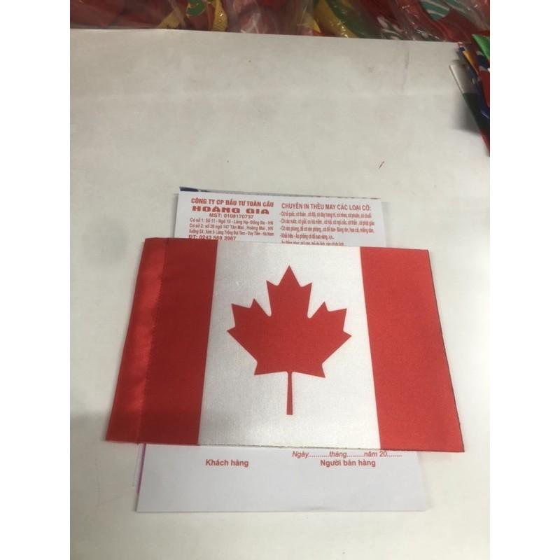 Quốc kỳ Canada để bàn 14x21cm