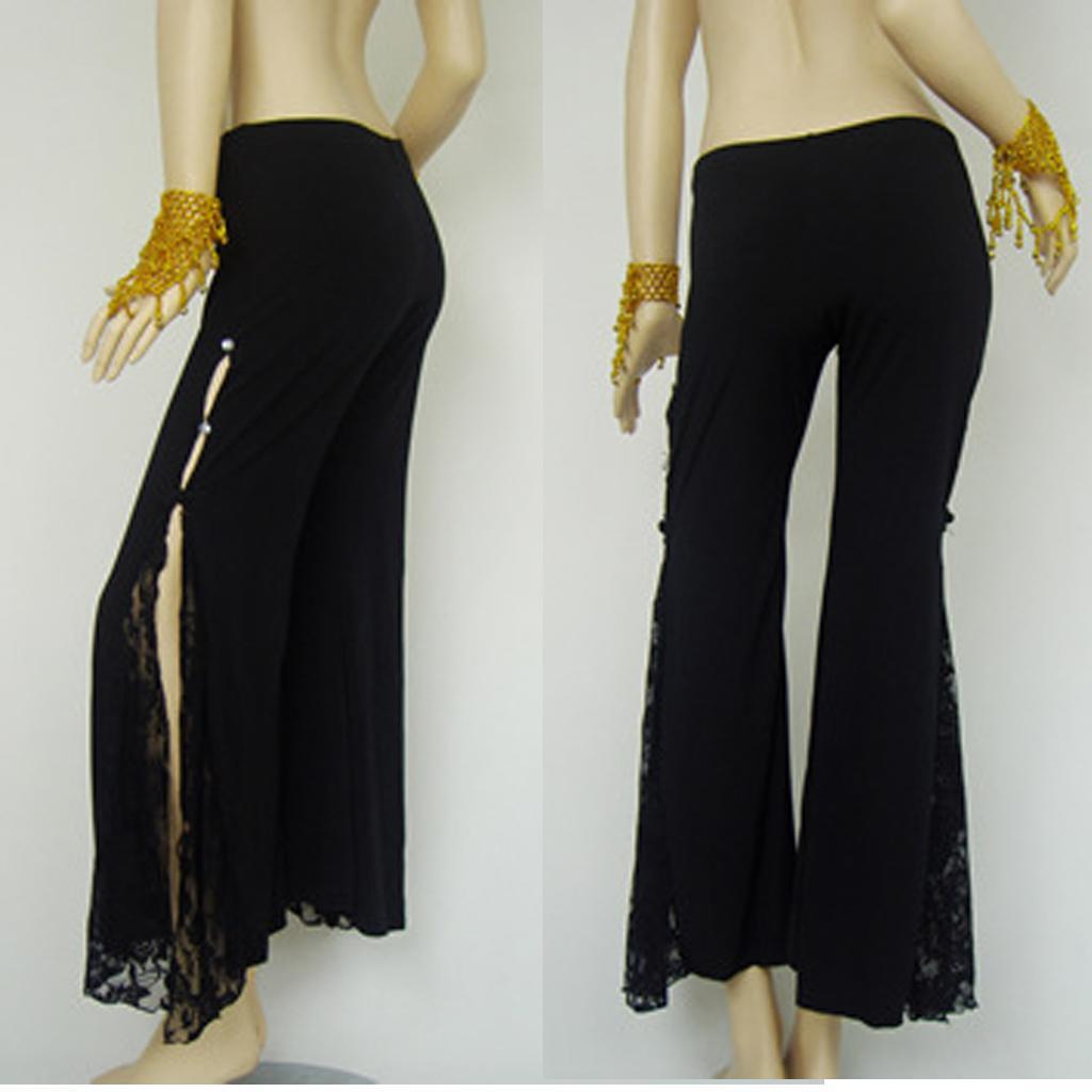 Women Belly Dancing Trousers Soft and Edge Latin Dance Yoga Pants