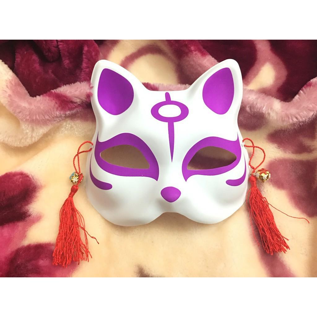 Mặt Nạ MÈO VẼ màu tím- ảnh thật-video thật mã số SP UL6954