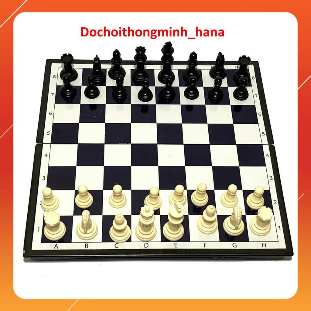 Cờ Vua Tiêu Chuẩn Quốc Tế SIZE LỚN - CÓ NAM CHÂM Bàn cờ là hộp đựng,Có nam châm, Vừa chơi vừa luyện trí tuệ.