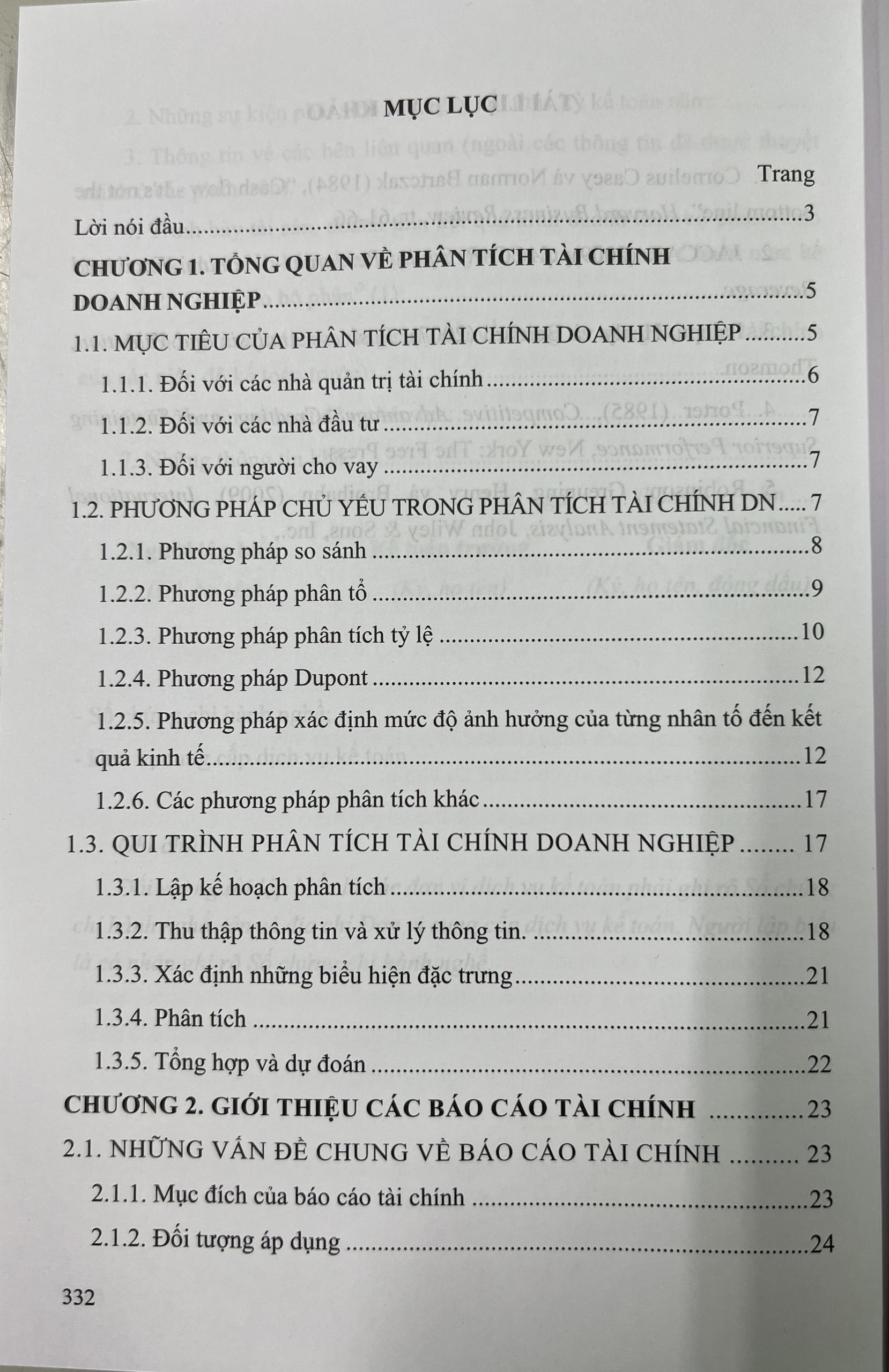 Giáo trình Phân tích tài chính doanh nghiệp (Tái bản lần thứ 3)