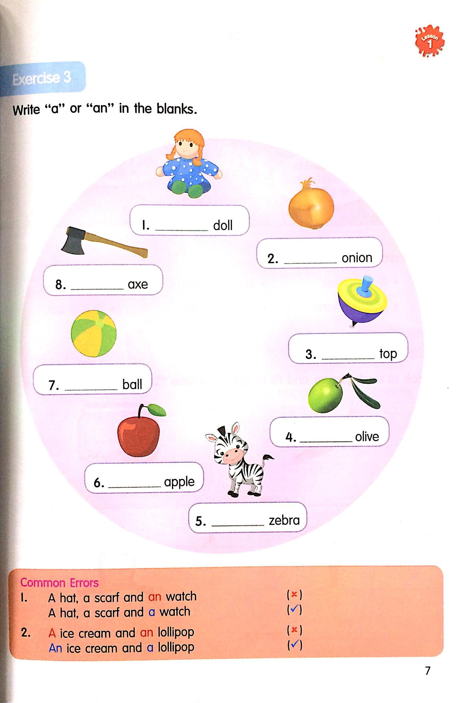 Exploring Grammar: Step By Step - Book 1 (Age 7 – 8)
