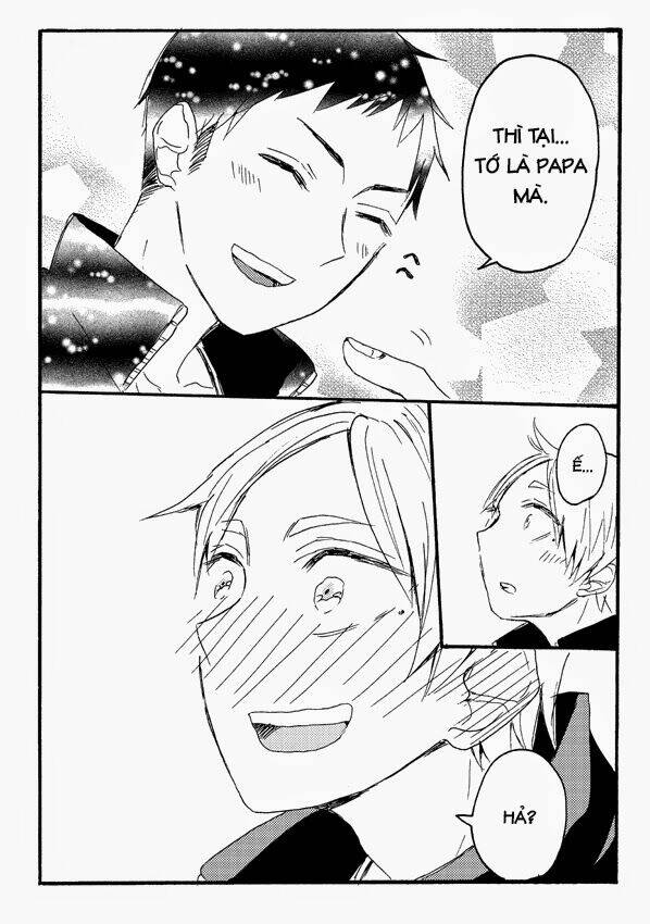 bóng chuyền nảy lửa - doujinshi chapter 4 4