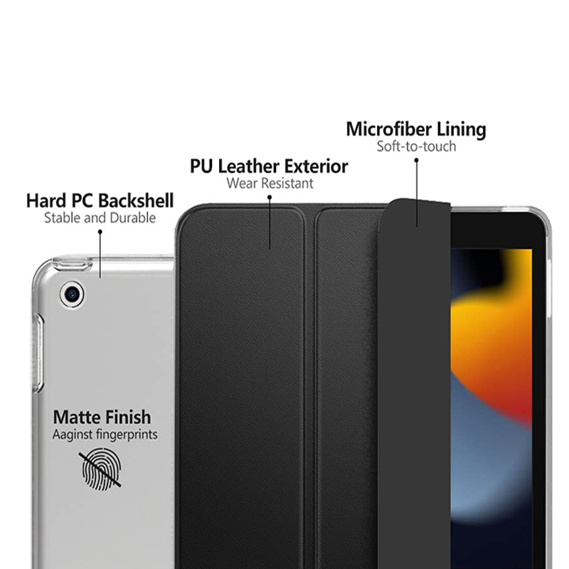 Bao Da dành cho iPad Pro 12.9" 2021/2022/10.9" 2022/11 M1 2021/Air 4 10.9/Mini 6 2021/10.2" 2020 Siêu Mỏng - Không ngăn đựng bút