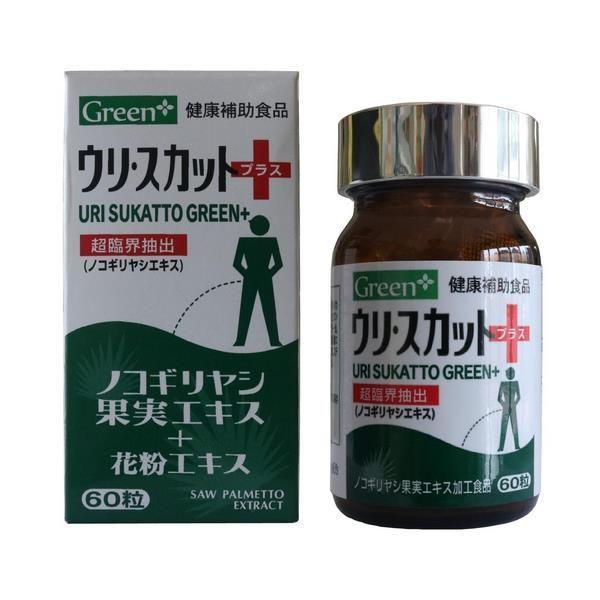 Viên-Uống-Tuyến-Tiền-Liệt Uri Sukatto Green+ : hỗ trợ giảm các rối loại tiểu tiện