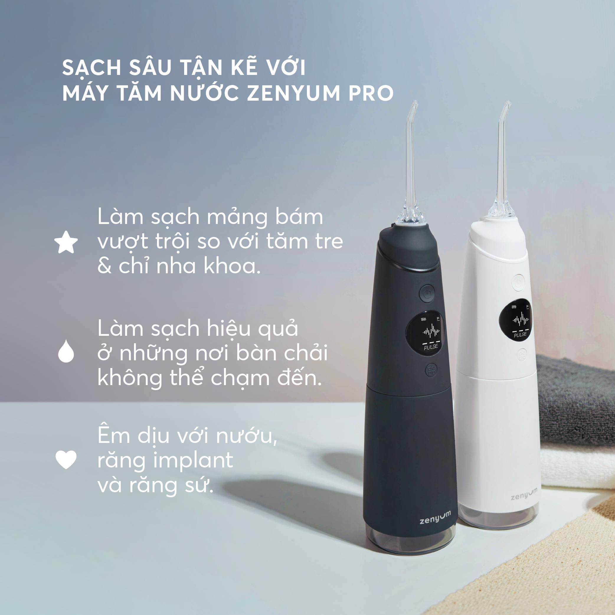 Đầu Thay Máy Tăm Nước Zenyum Pro