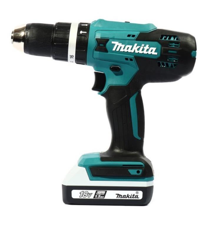MÁY KHOAN BÚA, VẶN VÍT DÙNG PIN 18V MAKITA HP488DZ - HÀNG CHÍNH HÃNG