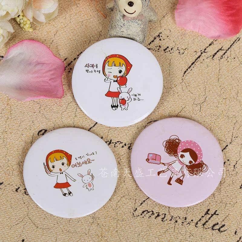bộ 3 chiếc Gương mini Hàn Quốc siêu kute mã NTT36 Gsp13