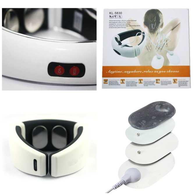 Máy Massage Cổ Vai Gáy KL5830, máy mát xa xung điện từ trường cân bằng âm dương cao cấp giảm đau mỏi