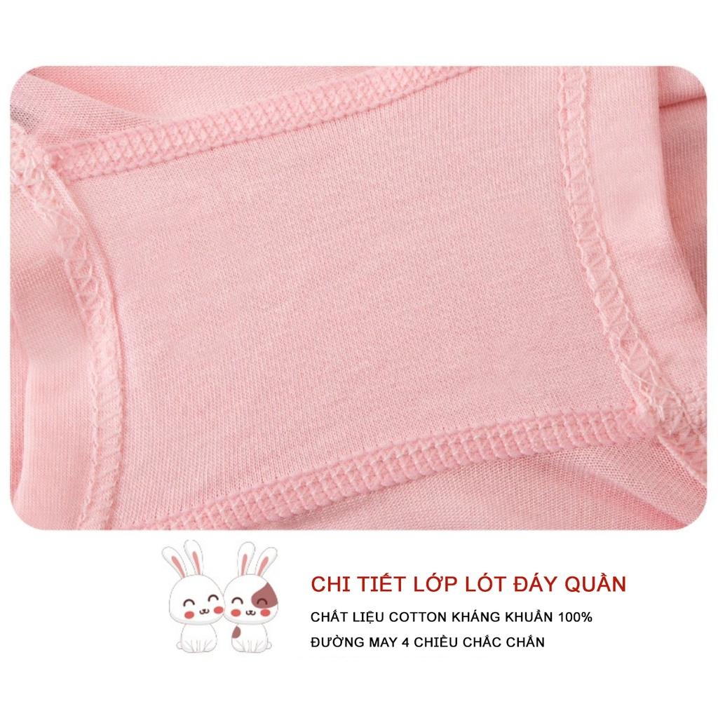 Quần lót đùi bé gái chất cotton cao cấp in hình ngô nghĩnh dễ thương HAVANA KLQ02