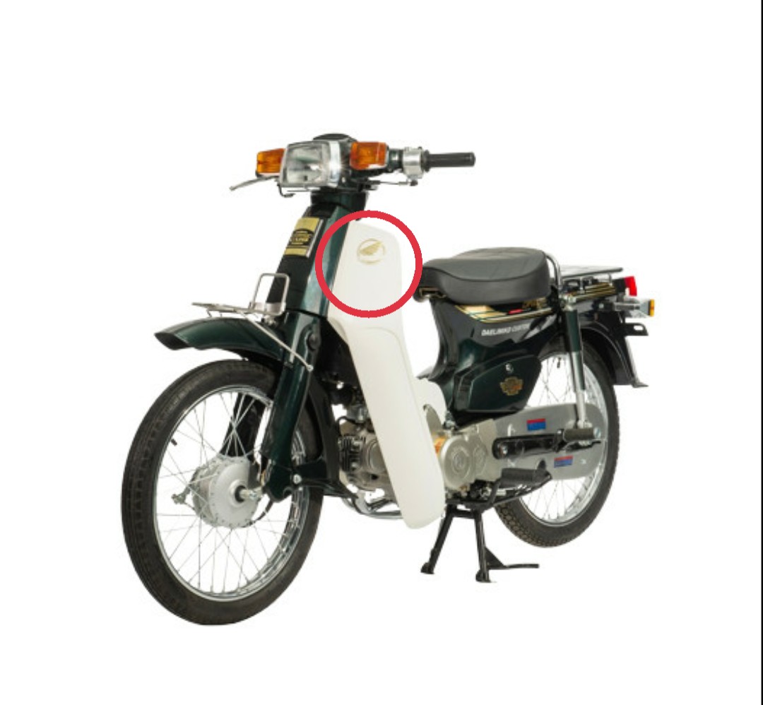 Logo dán yếm xe Cub 82, Super Cub - 8878,,K80T2'