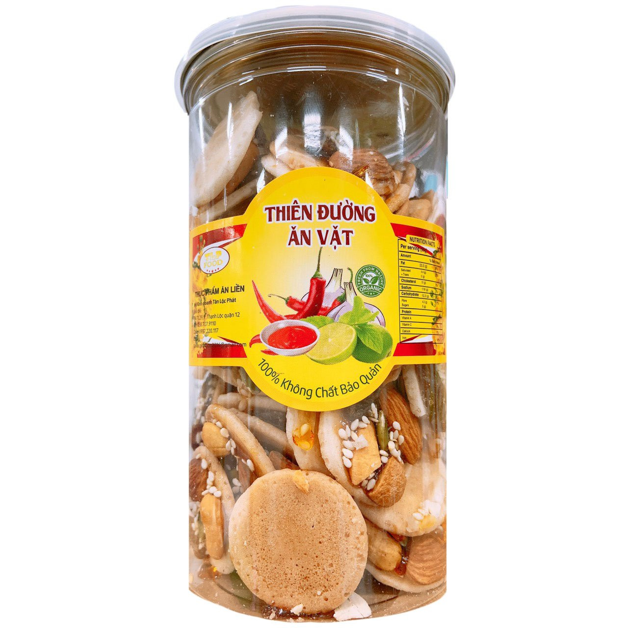 BÁNH ĐIỀU MIX HẠT DINH DƯỠNG GIÒN NGON - HỘP 300G