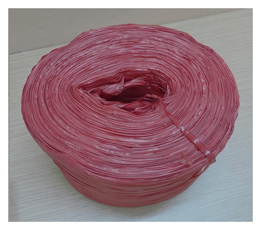 10 Cuộn Dây Nilong Buộc Hàng Màu Đỏ
