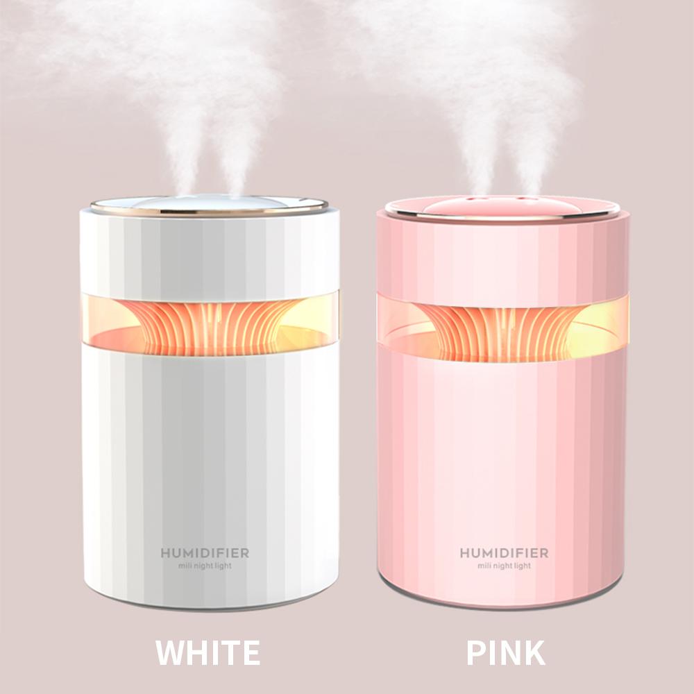 Máy lọc không khí yên tĩnh với 2 vòi phun 900ML