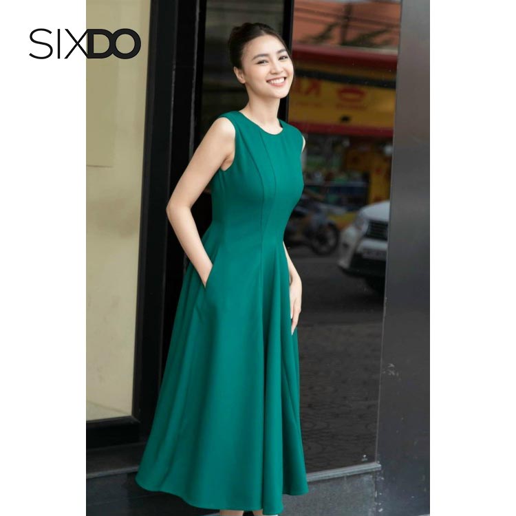 Đầm sát nách thời trang nữ SIXDO
