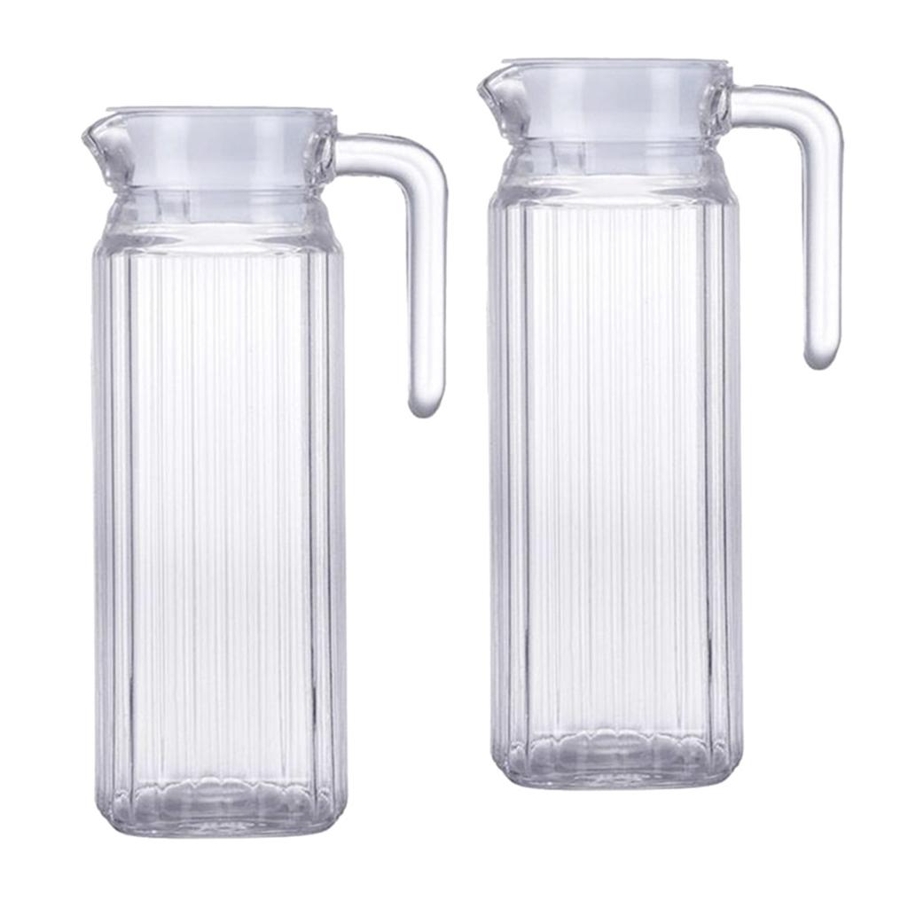2 Nước Trong Chảo 1.1L Cà Phê Trà Đá Đồ Uống Lọ Cho Thanh Nhà Bếp