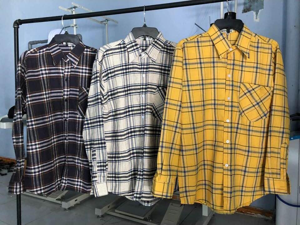 Áo Sơ mi caro V2 nam nữ