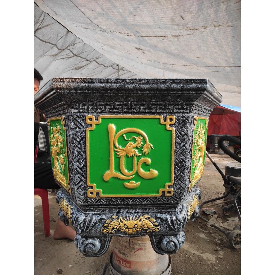 Khuôn đúc chậu cảnh lục giác 80 chân liền