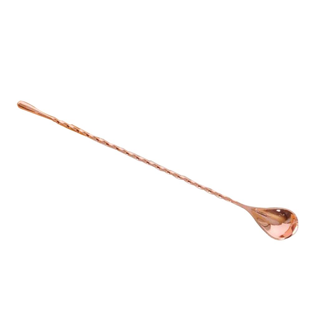 Long Handle Iced Tea Spoon Coffee Spoon Ice Cream Spoon Stainless Steel Cocktail Stirring Spoons