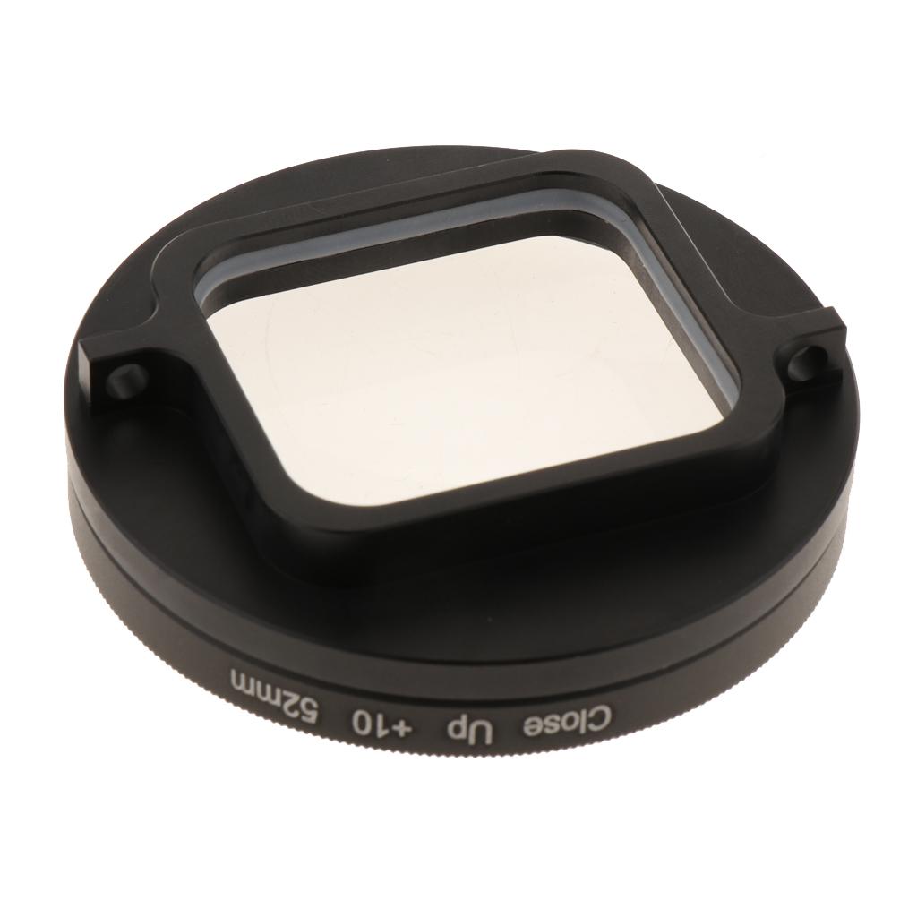 52mm +10 DSLR Camera Macro Close Up Filter for GOPRO 5 6 7