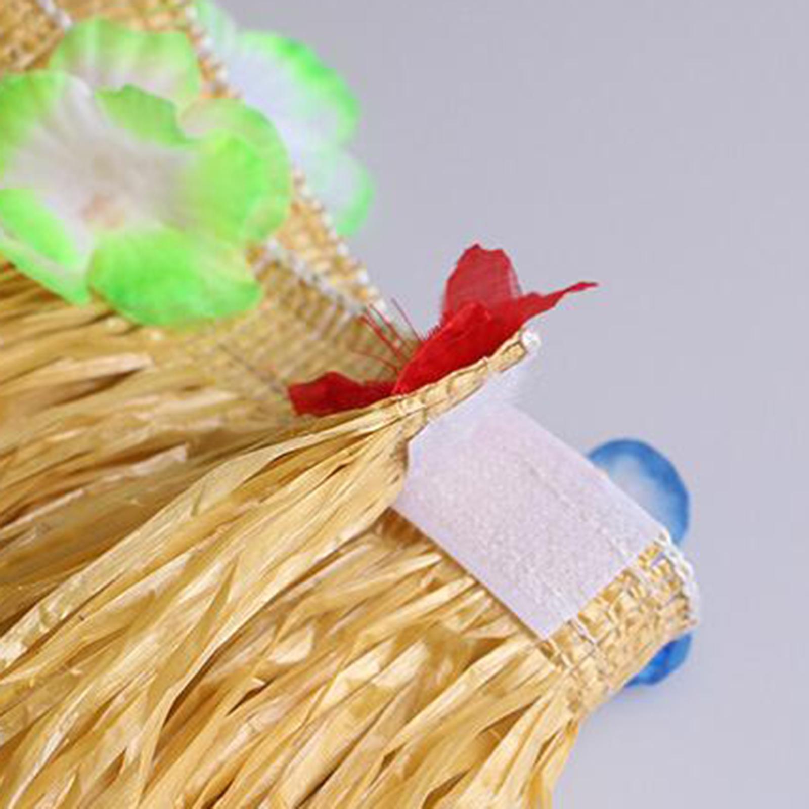 Artifical Grass Table Skirt Hawaiian Table Skirt Decor Lightweight Tropical Luau Party Decoration for Photo Props Camping Summer Theme Party