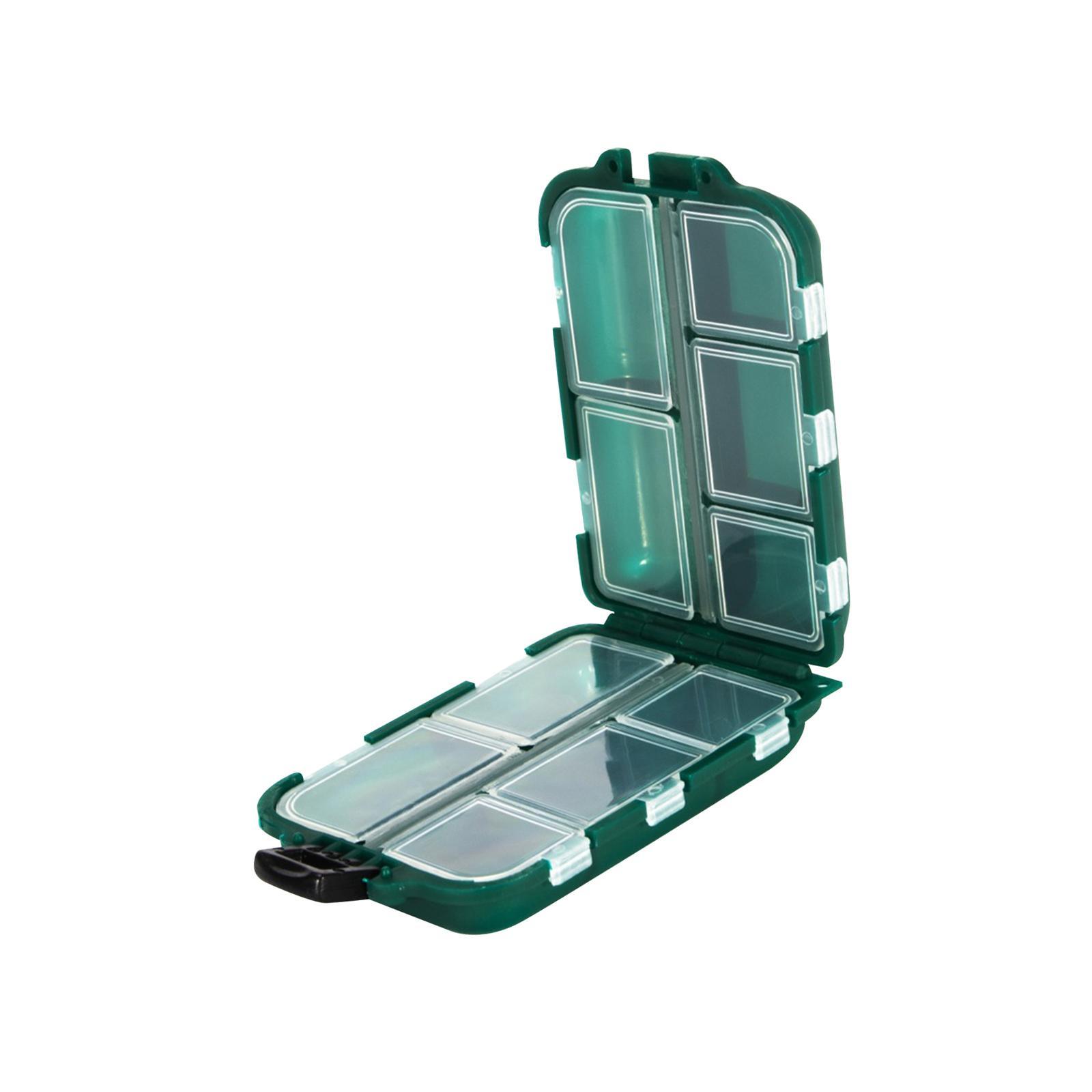 Fishing Tackle Box, Fishing Tools Box Organizer Case, Double Sided, Waterproof Hooks Equipment, Portable Fishing Accessories Storage Box
