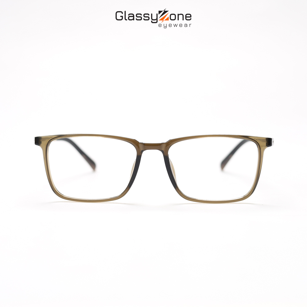Gọng kính cận, Mắt kính giả cận nhựa Form vuông Nam Linus - GlassyZone