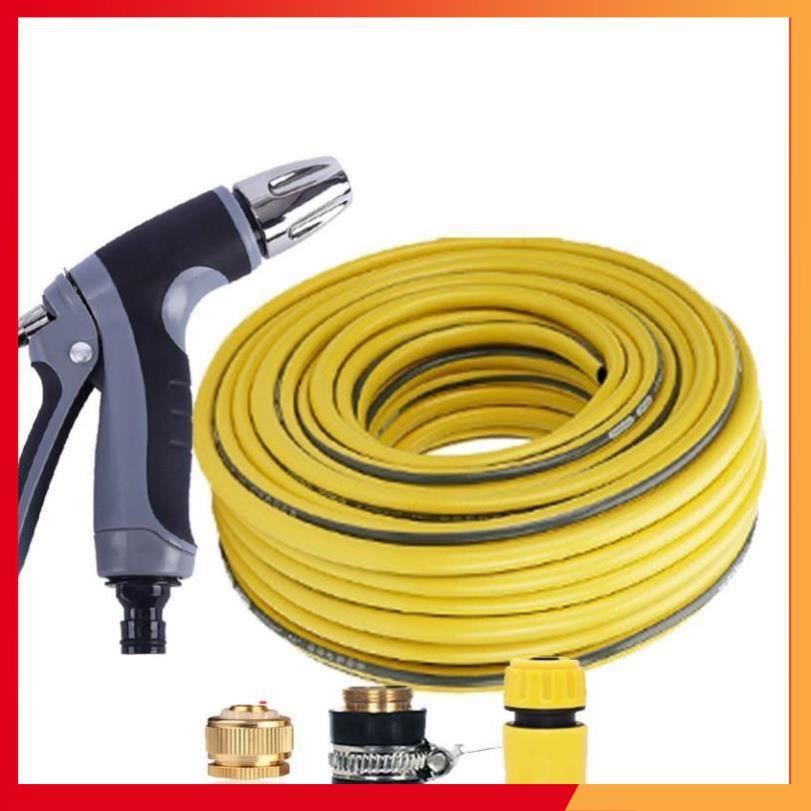 Bộ dây và vòi xịt rửa xe tưới cây tăng áp 3-5m 206817