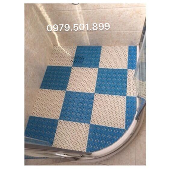 Combo 6 thảm chống trơn nhà tắm hoa cúc size 30*30cm