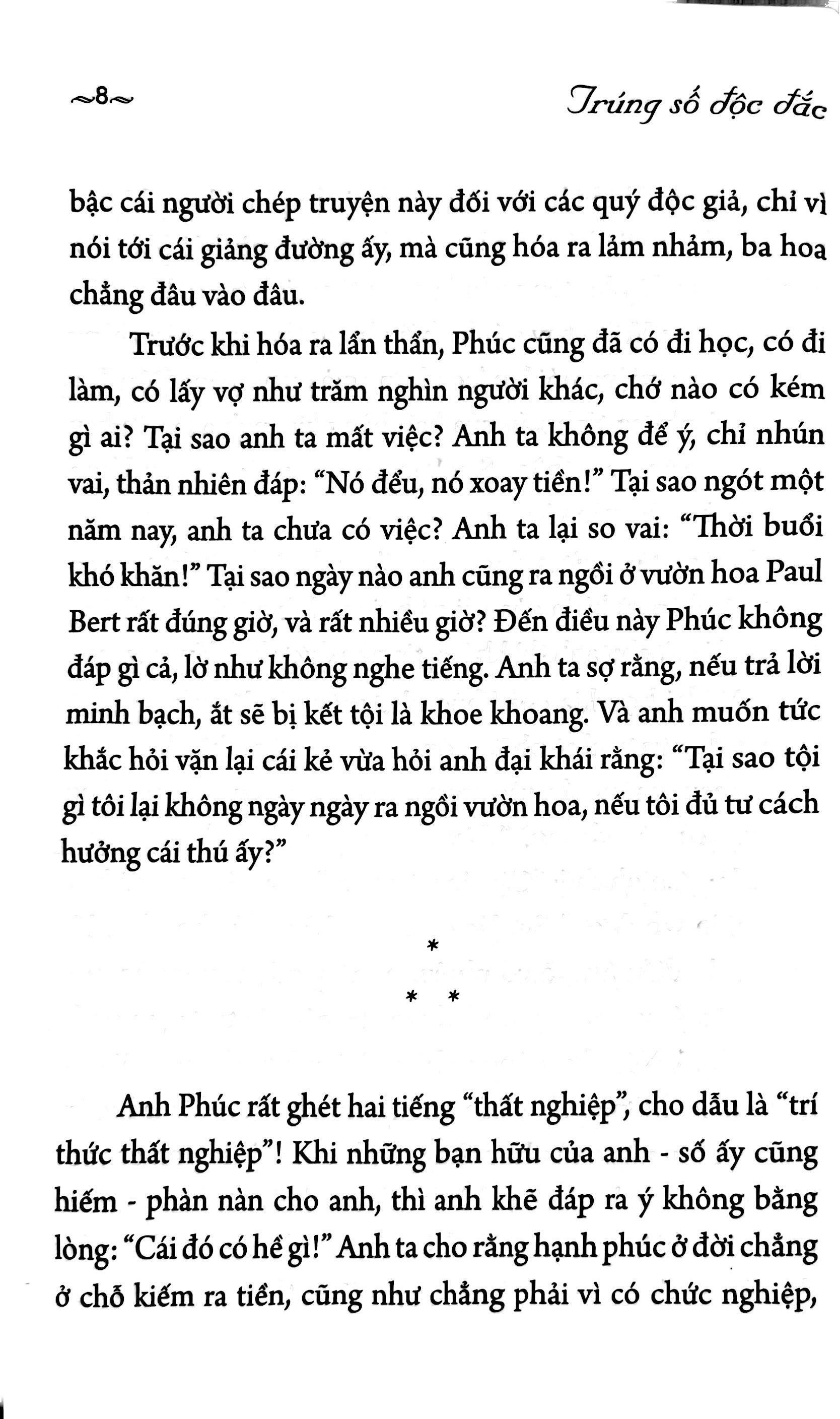 Sách - Tiểu Thuyết Trúng Số Độc Đắc - Vũ Trọng Phụng (Tái Bản 2025)