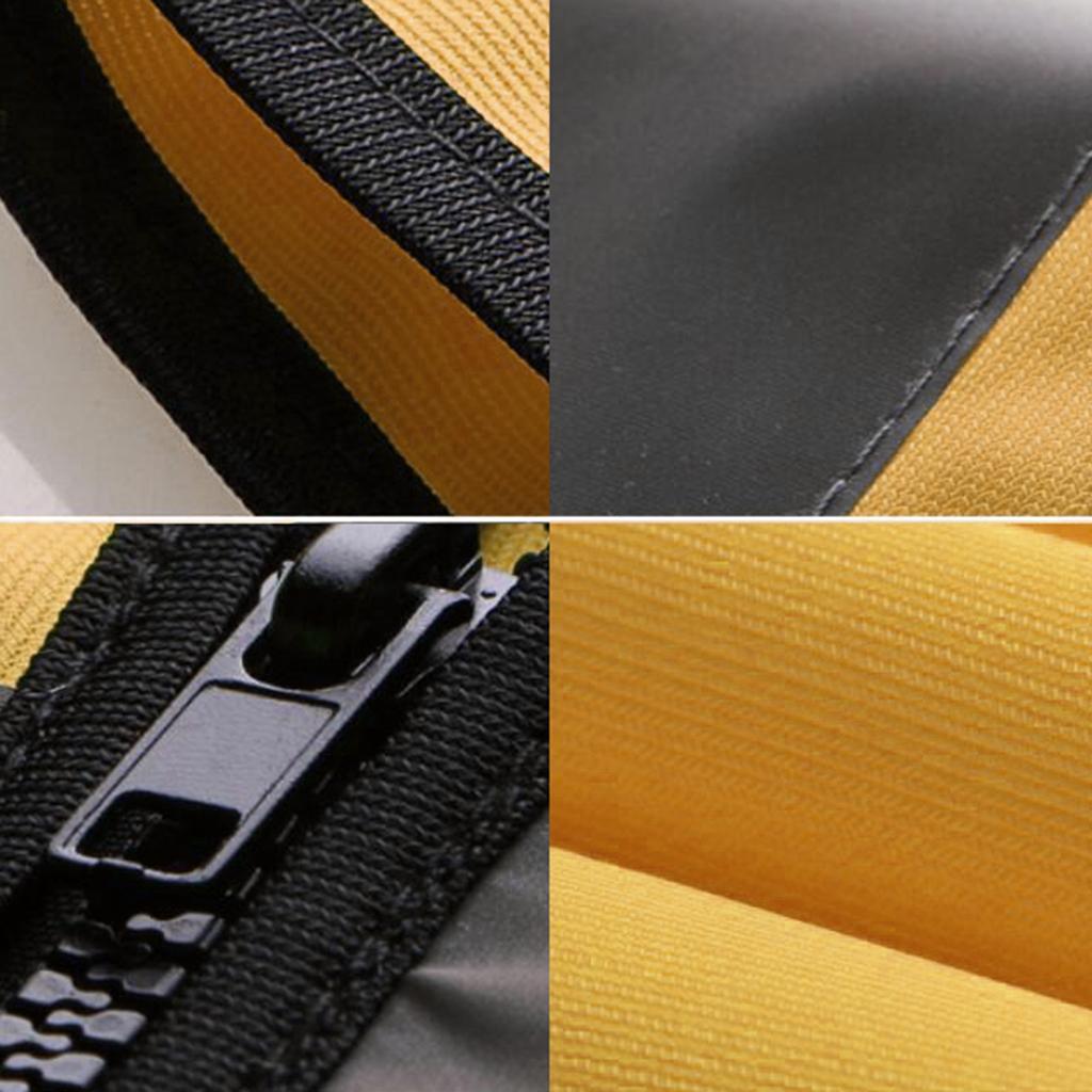 3pcs Reflective Safety Vest Waistcoat Clothing With L XL XXL Golden