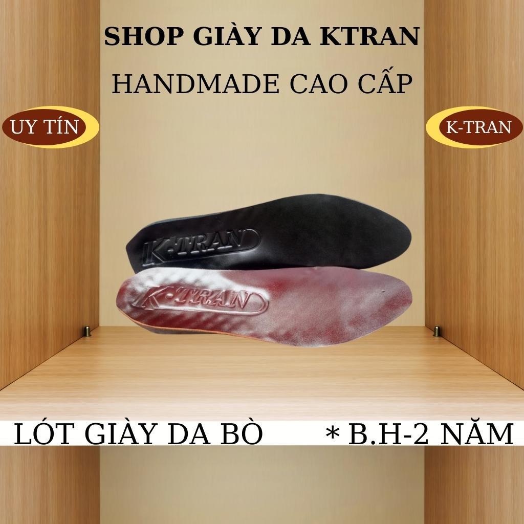 Lót giày nam mã L001,lót giày cao cấp chất liệu da bò với 3 màu đen và nâu,vàng bò