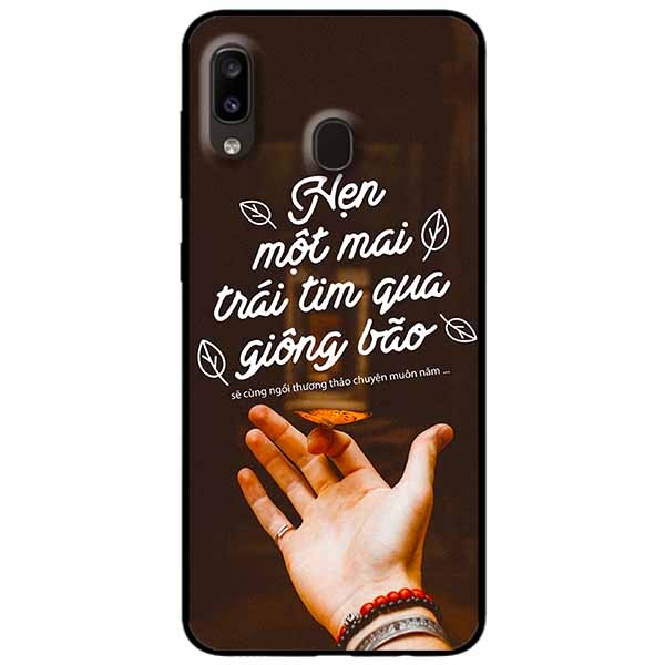 Ốp lưng in cho Samsung A20/ A30 Mẫu Hẹn Một Mai