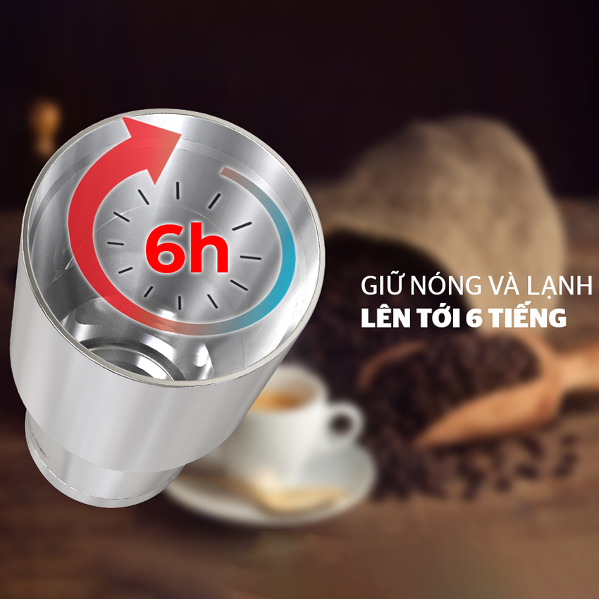 Bình giữ nhiệt inox 304 Sunhouse 900ml KS-TU900I