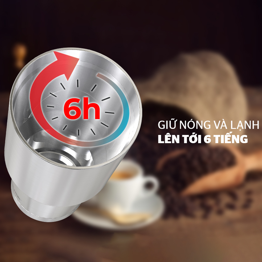 Hình ảnh Bình giữ nhiệt inox 304 Sunhouse 900ml KS-TU900I