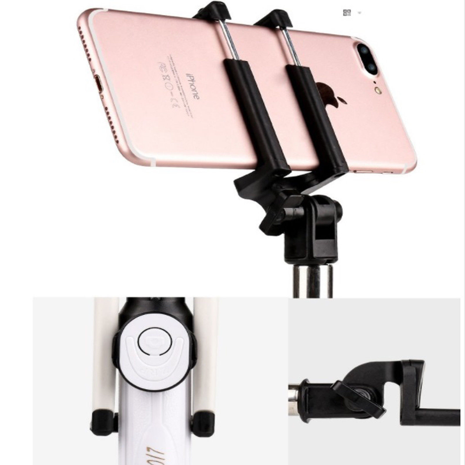 Gậy chụp hình tự sướng Selfie tripod bluetooth 28 kèm remote - Hàng Chính Hãng