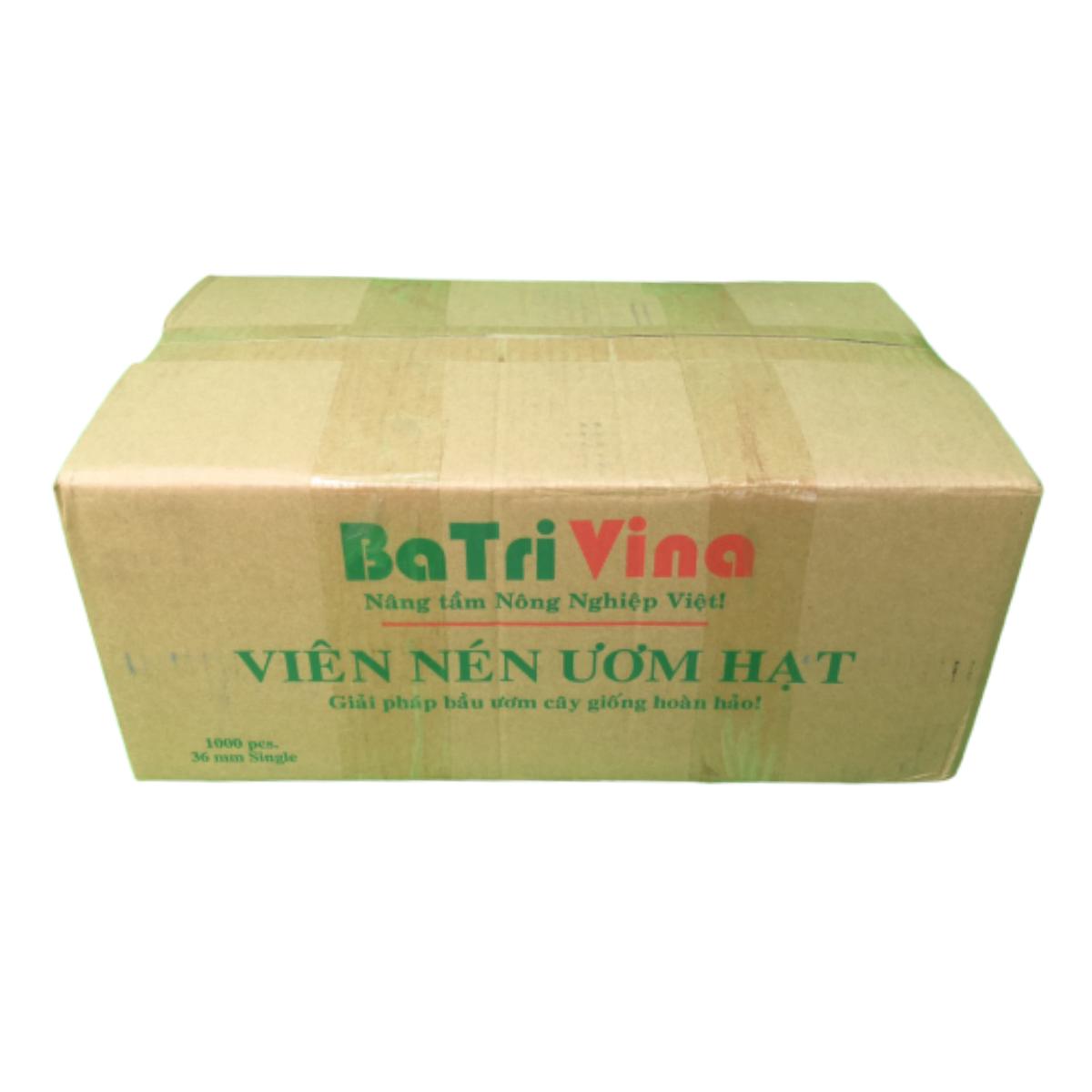 Thùng 1000 Viên nén ươm hạt - Viên nén xơ dừa BATRIVINA