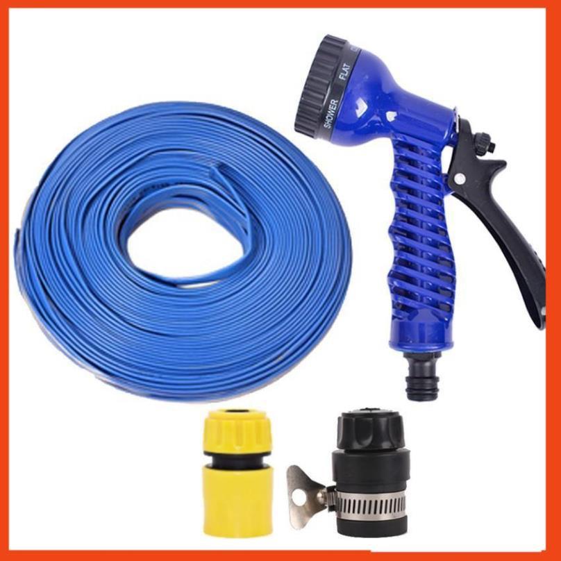 Bộ dây tăng áp 3 lần vòi xịt nước rửa xe, tưới cây loại 7-10m  206843