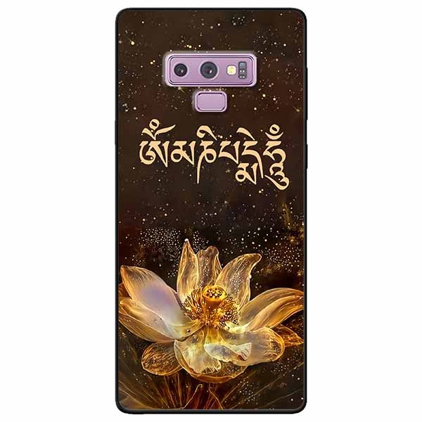 Ốp lưng dành cho Samsung Note 9 mẫu Om mani padme hum 3