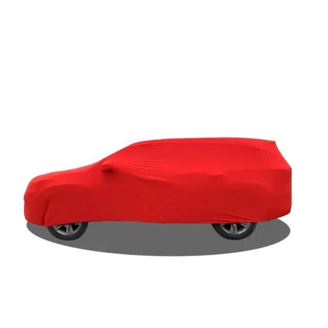 Bạt phủ ô tô trong nhà dòng SUV cỡ L nhãn hiệu Macsim sử dụng trong nhà chất liệu vải thun - màu đỏ