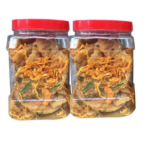 (COMBO 2 HŨ) CƠM CHÁY LẮC KHÔ GÀ ĐẬM VỊ - MỖI HŨ 300G