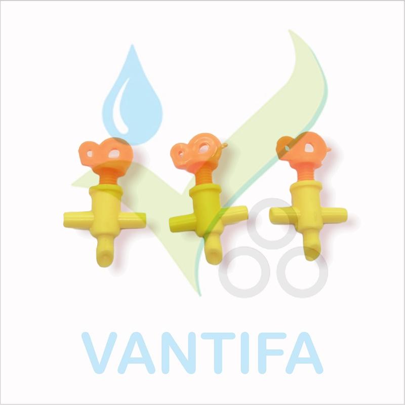 Van lưu lượng 2 ngõ ra Màu Vàng BB2G sử dụng ống 4.5x7