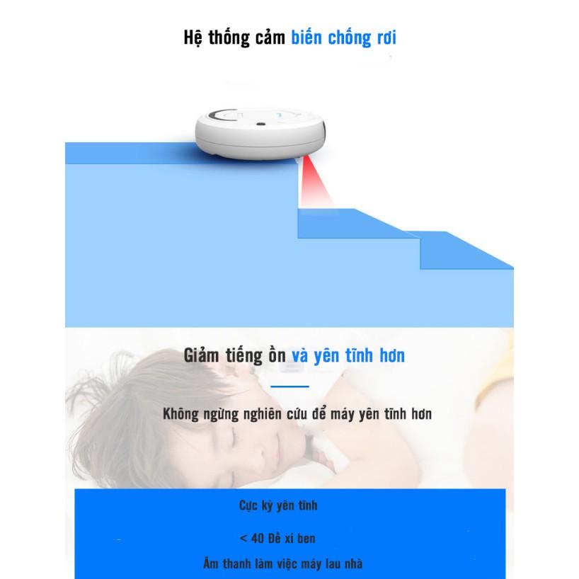 Robot Làm Sạch 3 Trong 1 OneTouch - Robot vacuum cleaner mopping the house