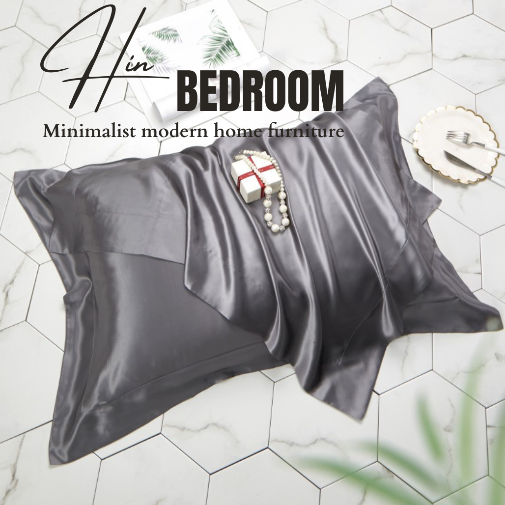 Vỏ Áo Gối Nằm Lụa 50x70cm Hin Home Bedding Mẫu 2
