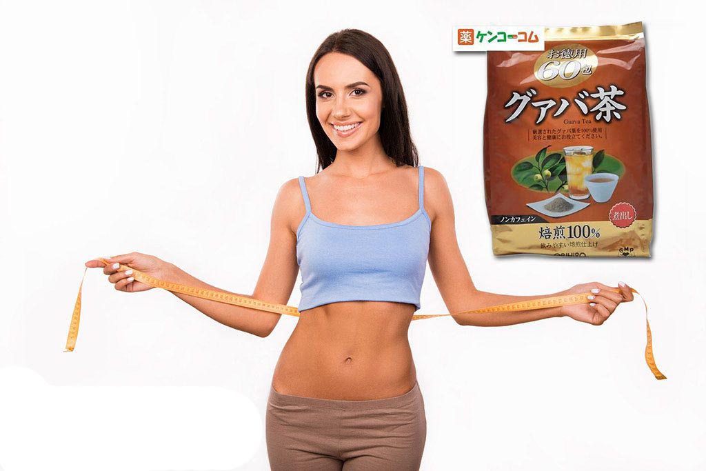 Trà ổi giảm cân Orihiro Nhật Bản tặng gói trà sữa hoặc cafe ngẫu nhiên