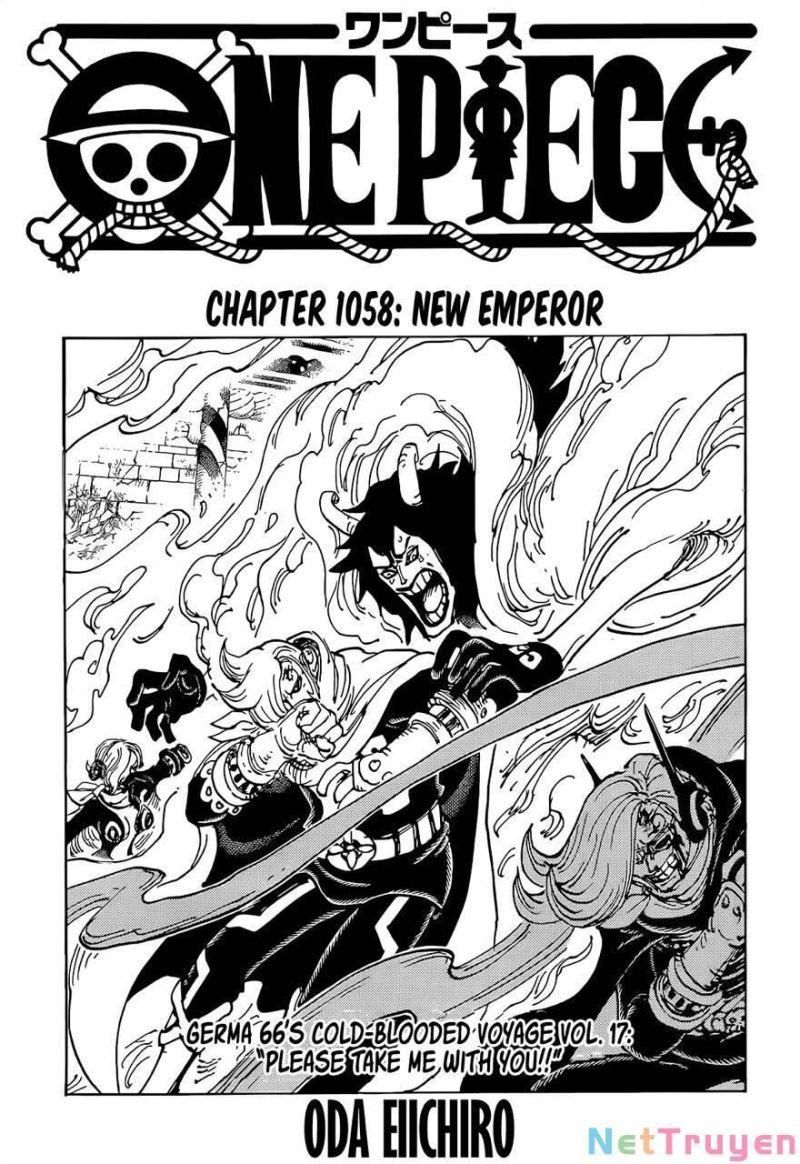 đảo hải tặc - one piece chapter 1058 1
