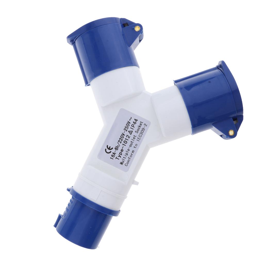 Ổ Cắm 16A Bộ Chia 2 Chiều Bộ Chia điện 3 Chiều 3 Chân Chống Nước